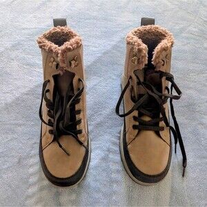 Mens New Weatherproof Boots Size 10 Logjam brand Brown NWOT